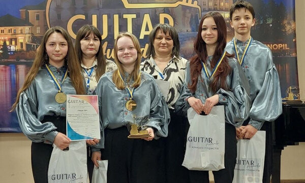 Гітарний тріумф у Тернополі: квартет «NoName» здобув Гран-прі на престижному конкурсі «GUITAR Awards»