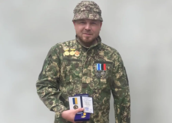 Військовий з Гусятинщини Василь Кондрат нагороджений відзнакою Президента України
