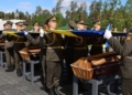 На Національному військовому цвинтарі поховали воїнів із Тернопільщини та Житомирщини