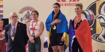Тернопільська важкоатлетка Софія Дацюк виборола титул чемпіонки Європи