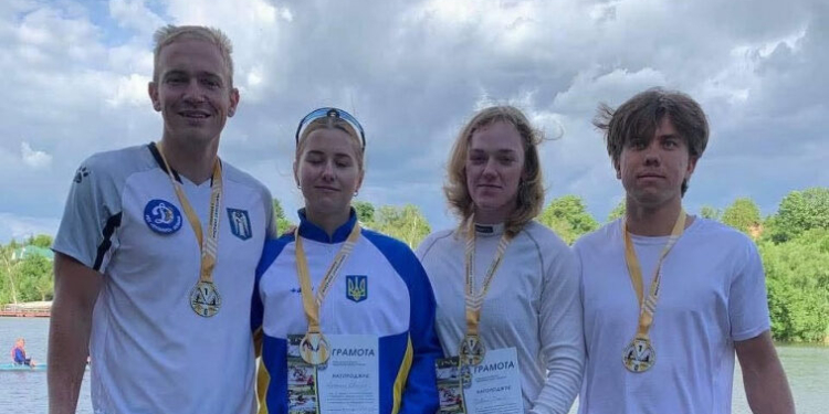 Тернопільські веслувальники завоювали чотири медалі на чемпіонаті України у Вінниці