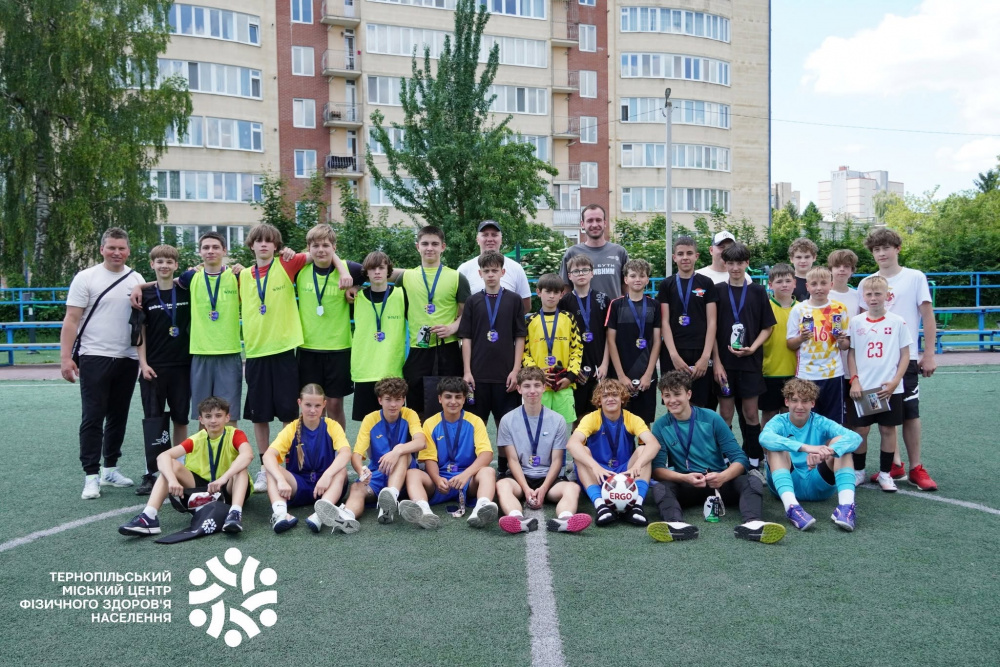 У Тернополі відбувся турнір з дворового мініфутболу серед юнаків