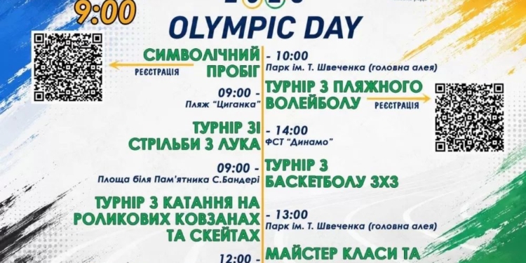 Тернопіль спортивний: у місті пройшов масштабний легкоатлетичний пробіг «Olympic Day 2026»
