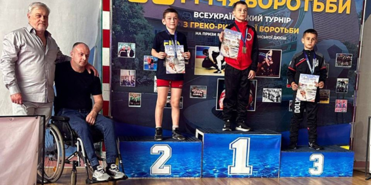 Шість нагород у Тернополя: Всеукраїнський турнір з греко-римської боротьби в Долині