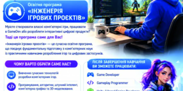 Розробка ігор та 3D-моделювання: у ТНПУ готуватимуть фахівців з інженерії ігрових проєктів