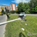 У Тернополі електромобіль врізався в бетонну опору: водія госпіталізували