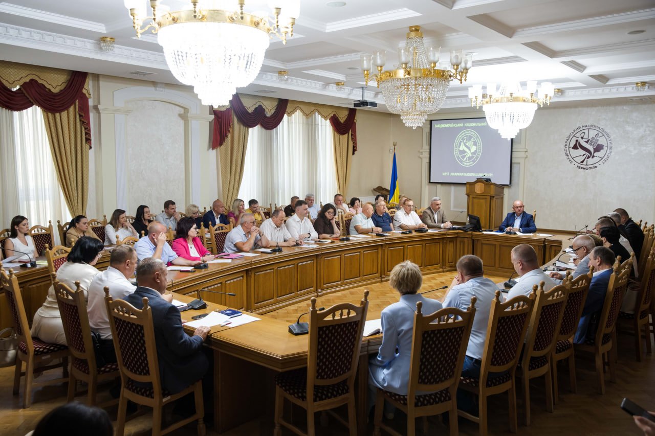 Вчена рада ЗУНУ: старт нового навчального року