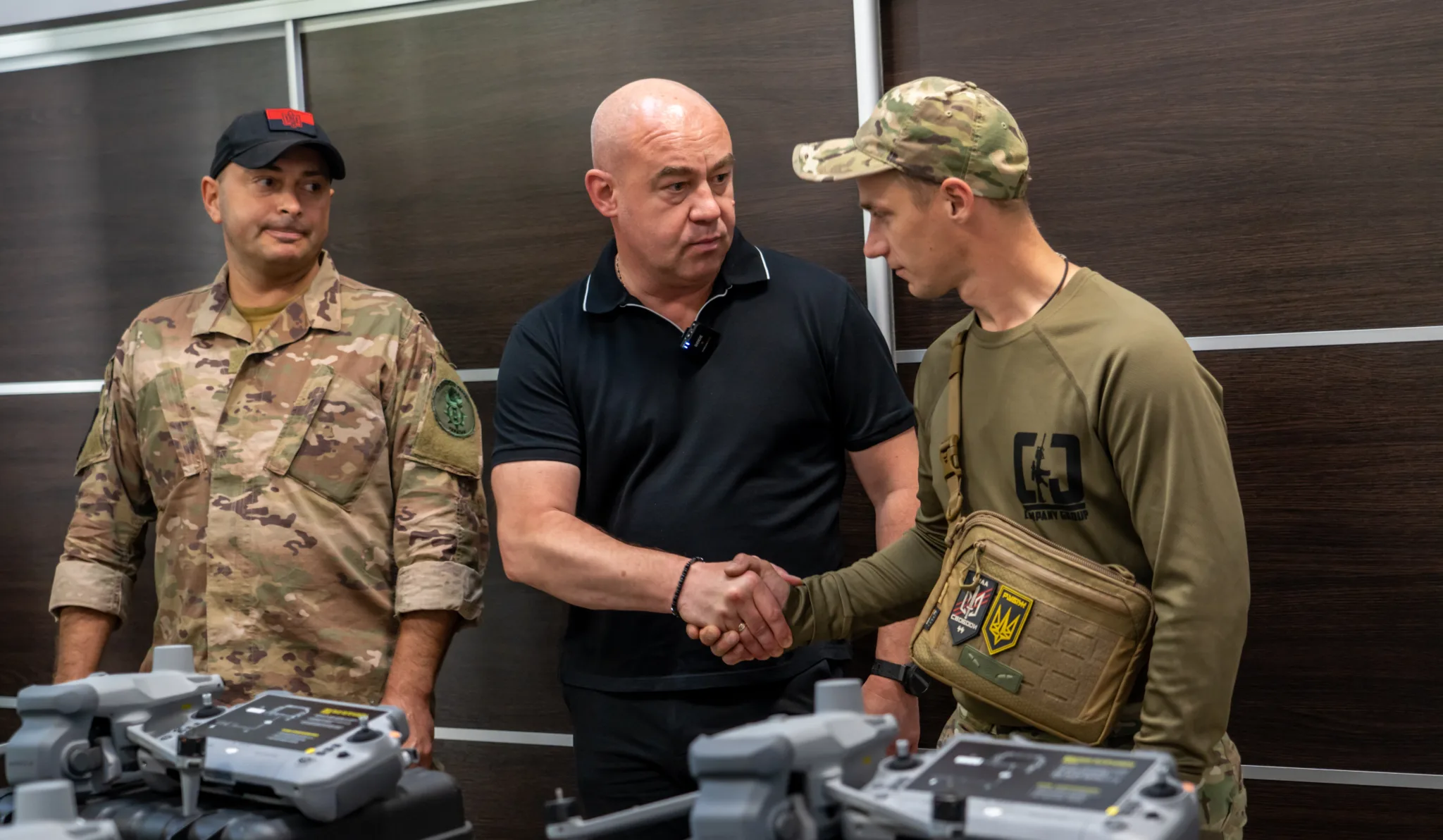 П’ять квадрокоптерів DJI Matrice 4T для бійців «Сили Свободи» передав Тернопіль