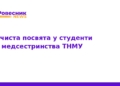 Посвята у студенти ННІ медсестринства ТНМУ: старт кар'єри