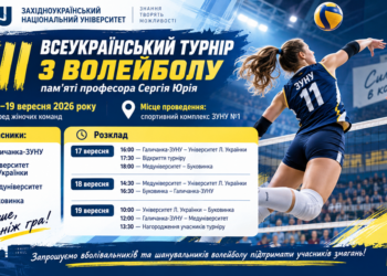 Меморіал професора Сергія Юрія: Тернопіль приймає XII Всеукраїнський волейбольний турнір серед жіночих команд