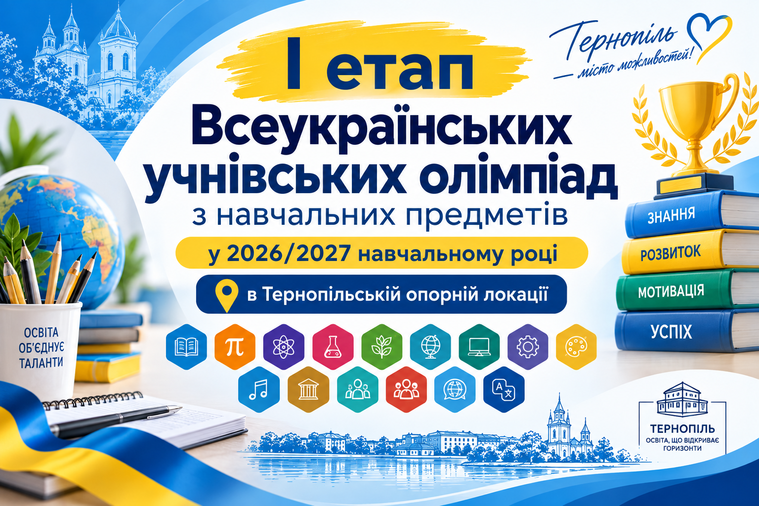 Реєстрація на учнівські олімпіади 2026/2027: як долучитися